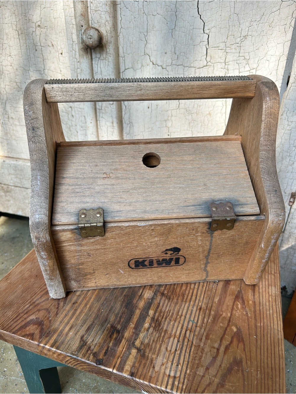 Vintage Kiwi Shoe Groomer